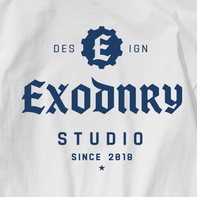 STUDIO LOGO POCKET TEE WHITE