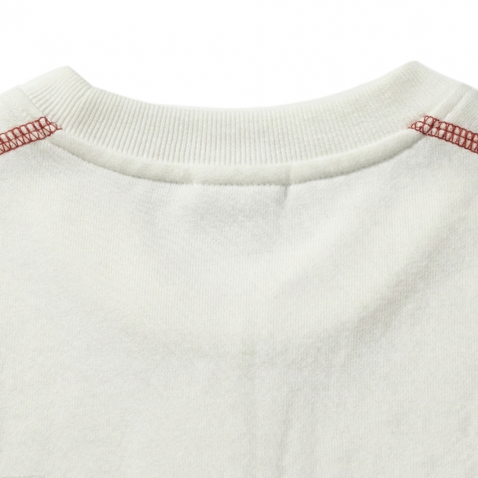 CONCEPT LOGO CREWNECK IVORY