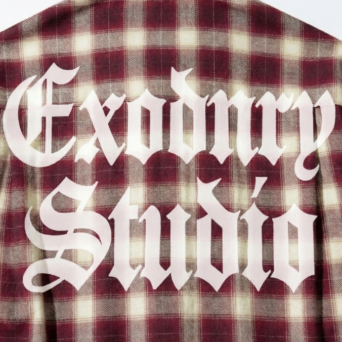 OMBRE CHECK SHIRT RED