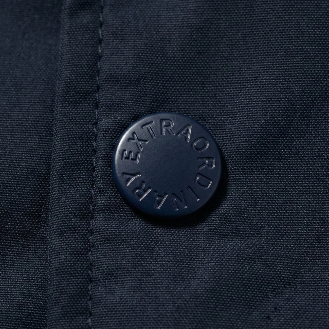 STUDIO LOGO COACH JACKET NAVY