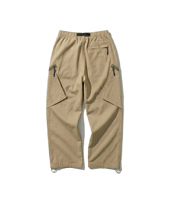 BELTED UTILITY PANT BEIGE