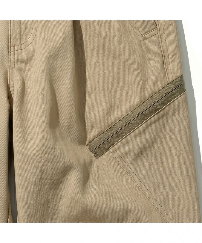 BELTED UTILITY PANT BEIGE