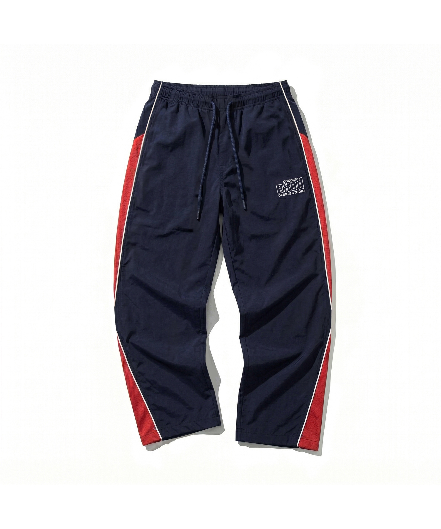 COLOR-BLOCK TRACK PANT NAVY