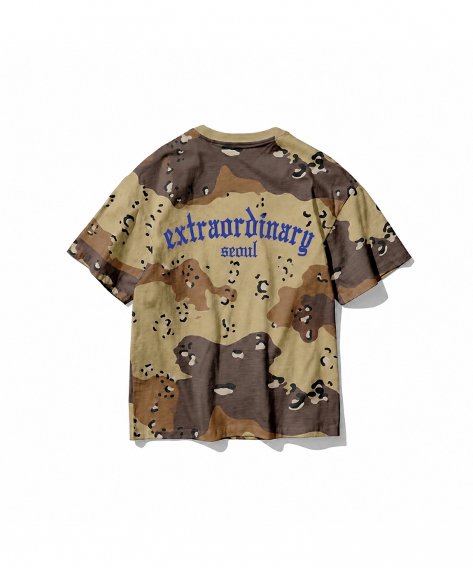 DESERT CAMO LOGO TEE CAMO