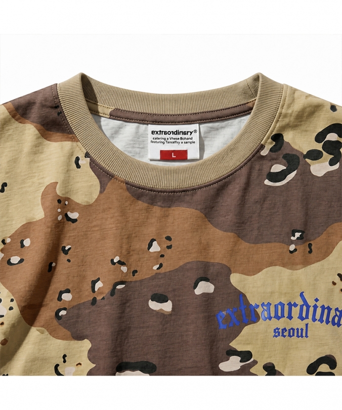 DESERT CAMO LOGO TEE CAMO