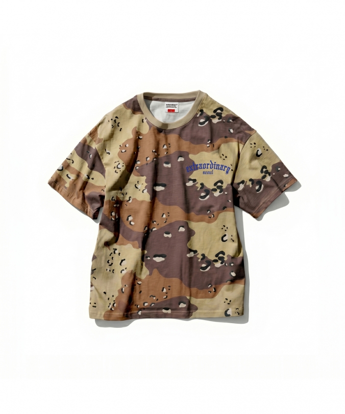 DESERT CAMO LOGO TEE CAMO