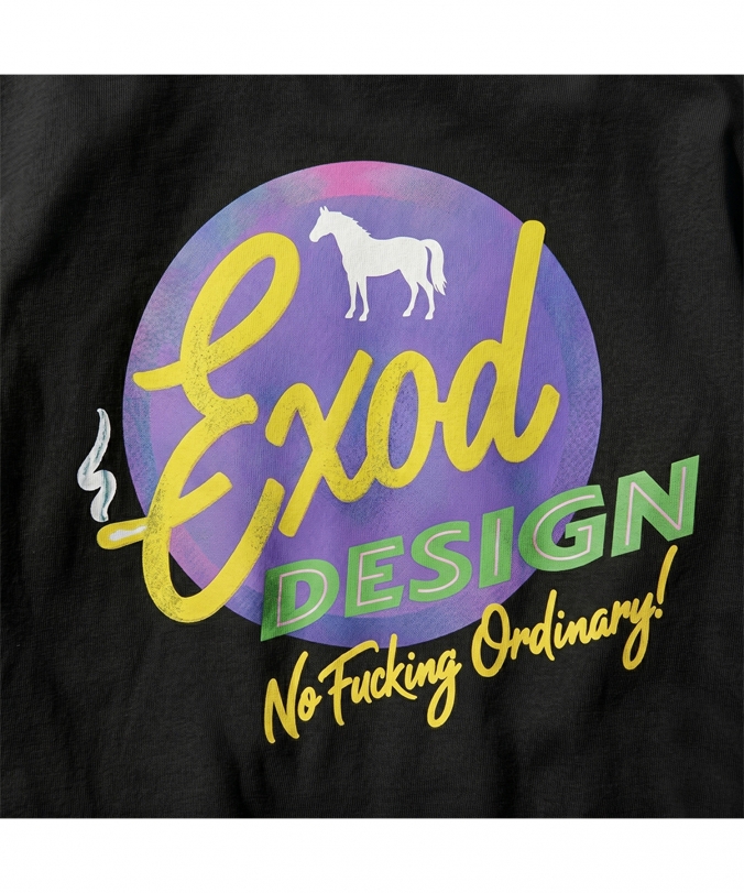 NO ORDINARY POCKET TEE BLACK