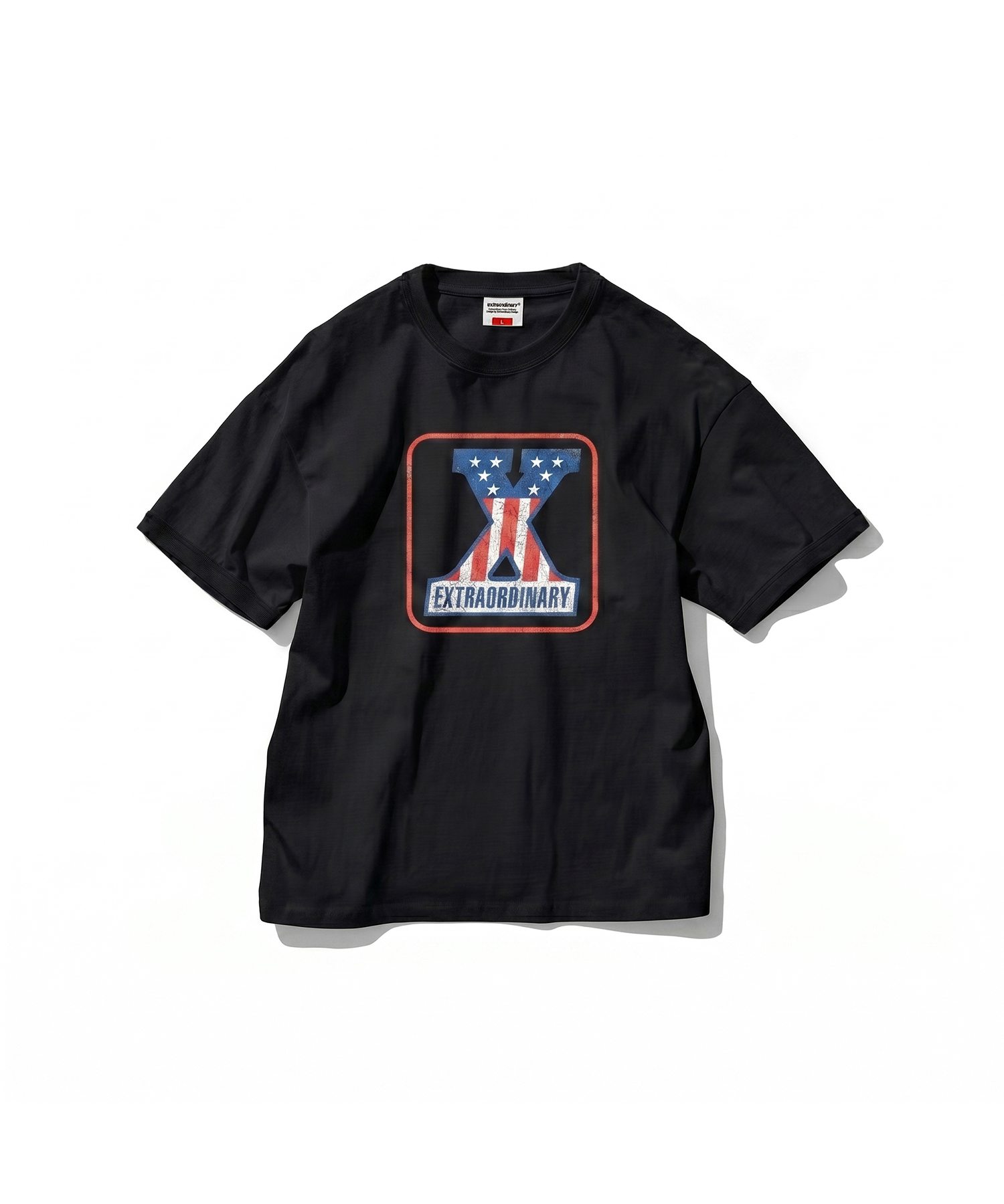 NUMBER X TEE BLACK