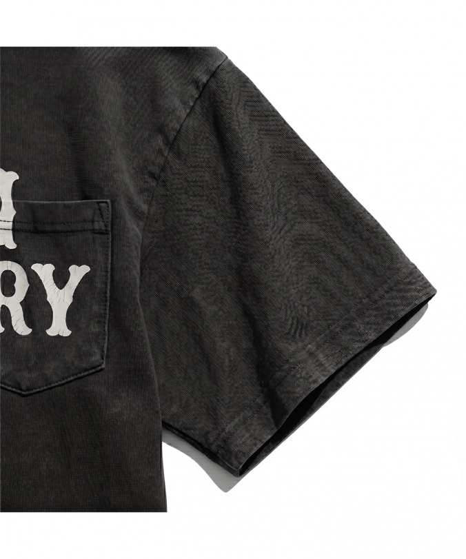 PIGMENT RANCH POCKET TEE CHARCOAL