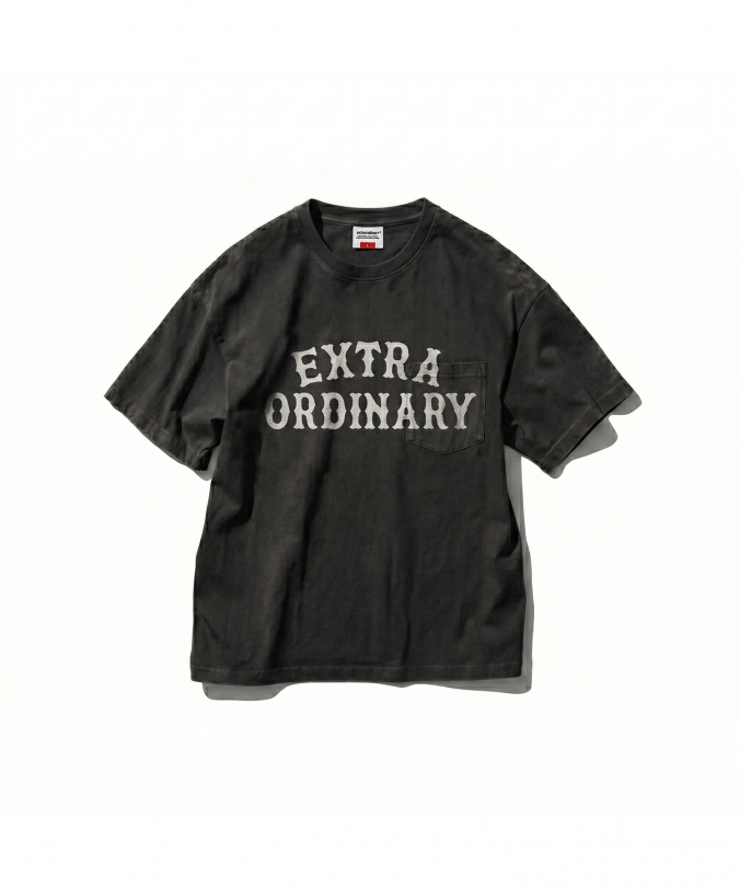 PIGMENT RANCH POCKET TEE CHARCOAL