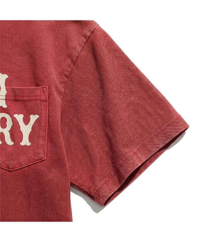 PIGMENT RANCH POCKET TEE RED