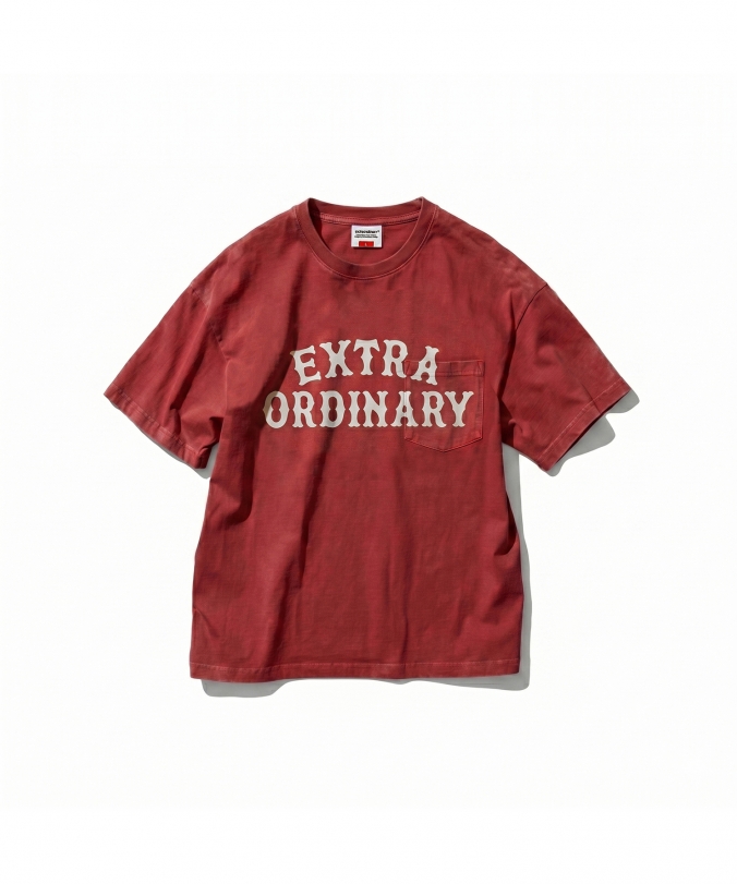 PIGMENT RANCH POCKET TEE RED
