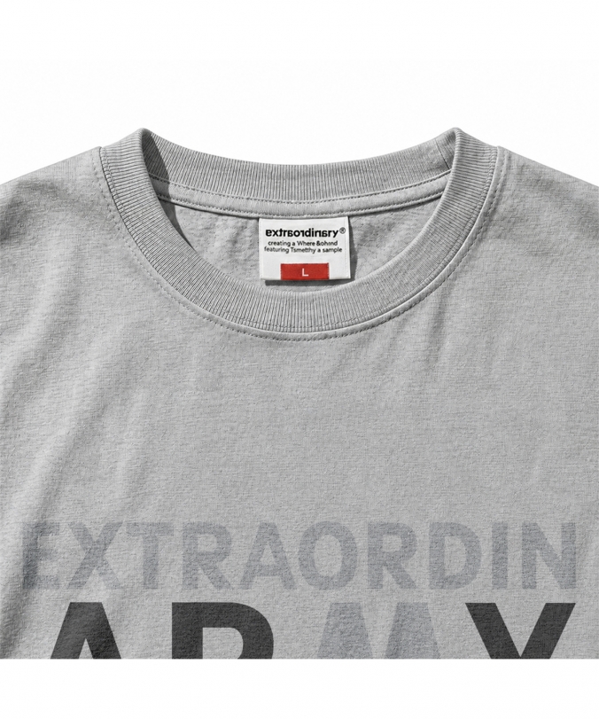 IPFU ARMY TEE MELANGE GREY