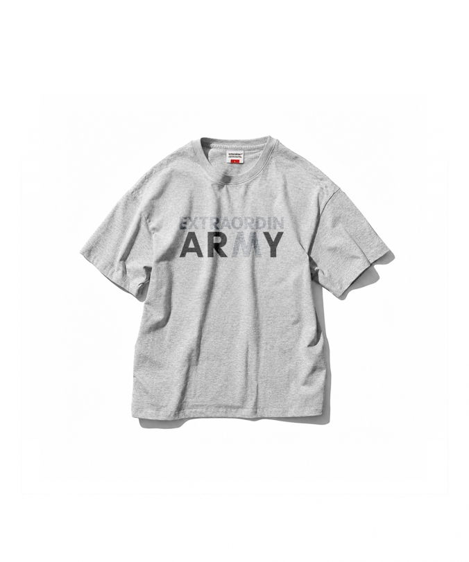 IPFU ARMY TEE MELANGE GREY