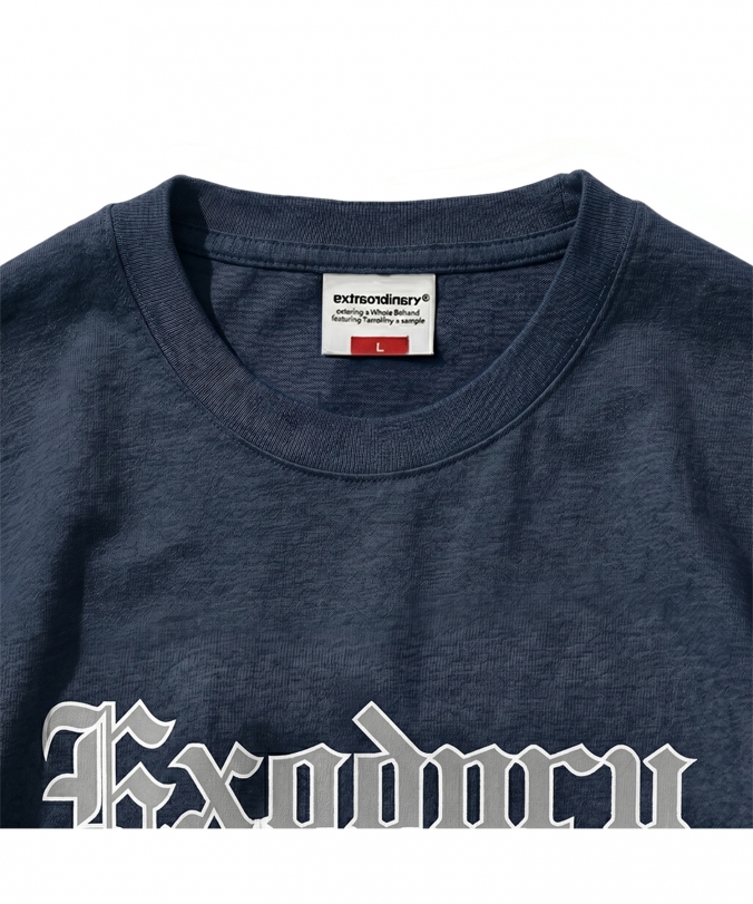 OLD ENGLISH TEE NAVY