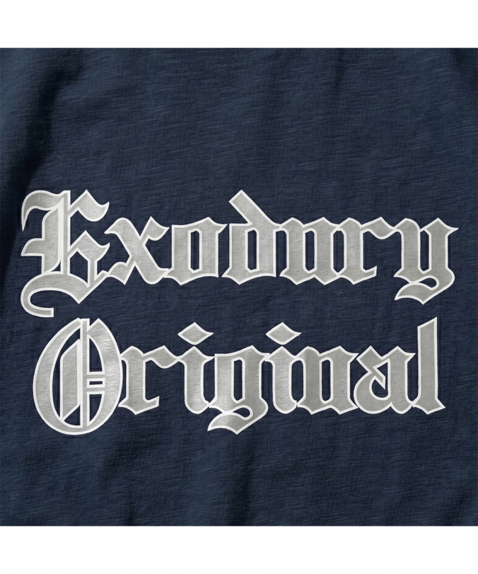 OLD ENGLISH TEE NAVY