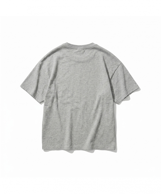 OLD ENGLISH TEE MELANGE GREY