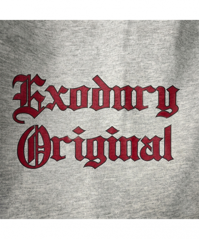 OLD ENGLISH TEE MELANGE GREY