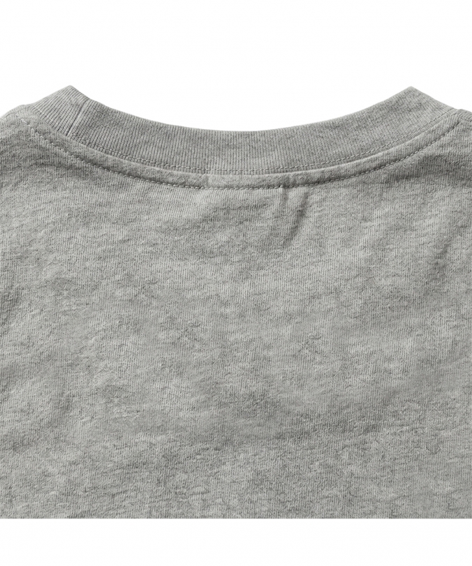 OLD ENGLISH TEE MELANGE GREY