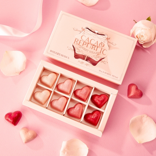 [카카오리퍼블릭] 스위트하트 8구 수제초콜릿