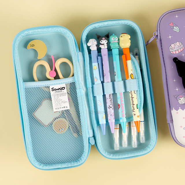 산리오 디저트 스퀴시 파우치 - 쿠로미, 포차코