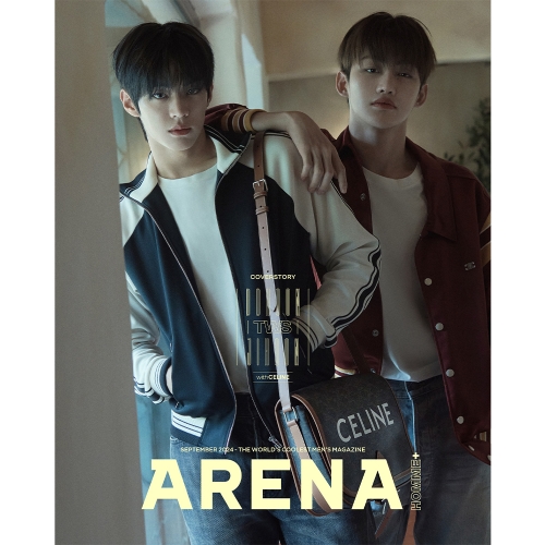 ARENA HOMME+ 아레나 옴므 플러스 2024년 9월호 표지 B형 - (표지 투어스 TWS) 10%할인