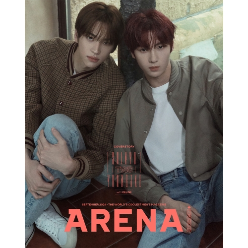 ARENA HOMME+ 아레나 옴므 플러스 2024년 9월호 표지 D형 - (표지 투어스 TWS) 10%할인