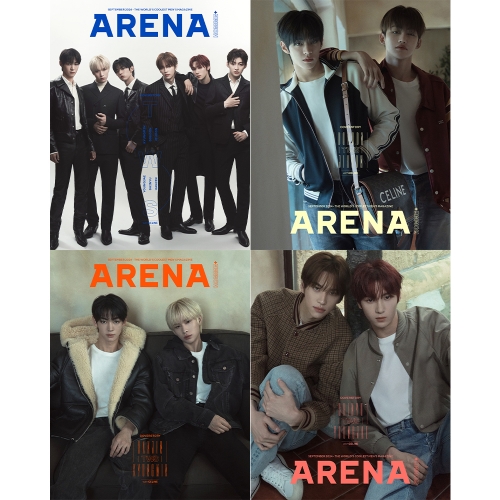 ARENA HOMME+ 아레나 옴므 플러스 2024년 9월호 표지 A+B+C+D 형 4종 세트 - (표지 투어스 TWS) 10%할인