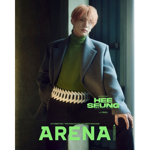 2차 예약판매 ARENA HOMME+ 아레나 옴므 플러스 2024년 10월호 표지별 구매 - (표지 8종 엔하이픈 ENHYPEN) 10%할인