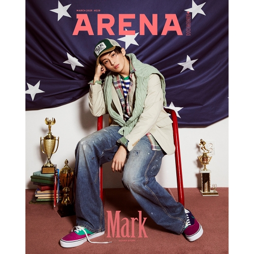 ARENA HOMME+ 아레나 옴므 플러스 2025년 3월호 표지별 구매 - (표지 3종 NCT 마크)