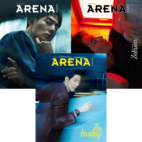 ARENA HOMME+ 아레나 옴므 플러스 2026년 7월호 - (표지3종 조인성) 랜덤발송