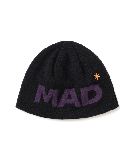 MAD SHORT BEANIE BLACK