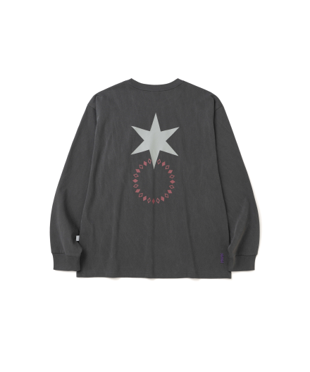 BACKSTAR LS TEE BLACK