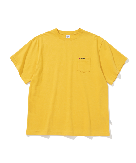 POCKET SS TEE YELLOW