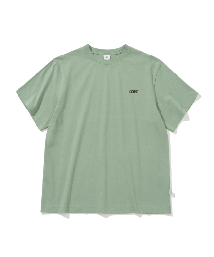 CCWC LOGO SS TEE VTG GREEN