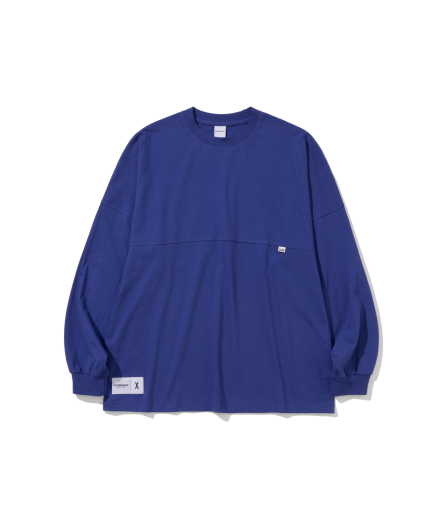MW LS COTTON JERSEY BLUE