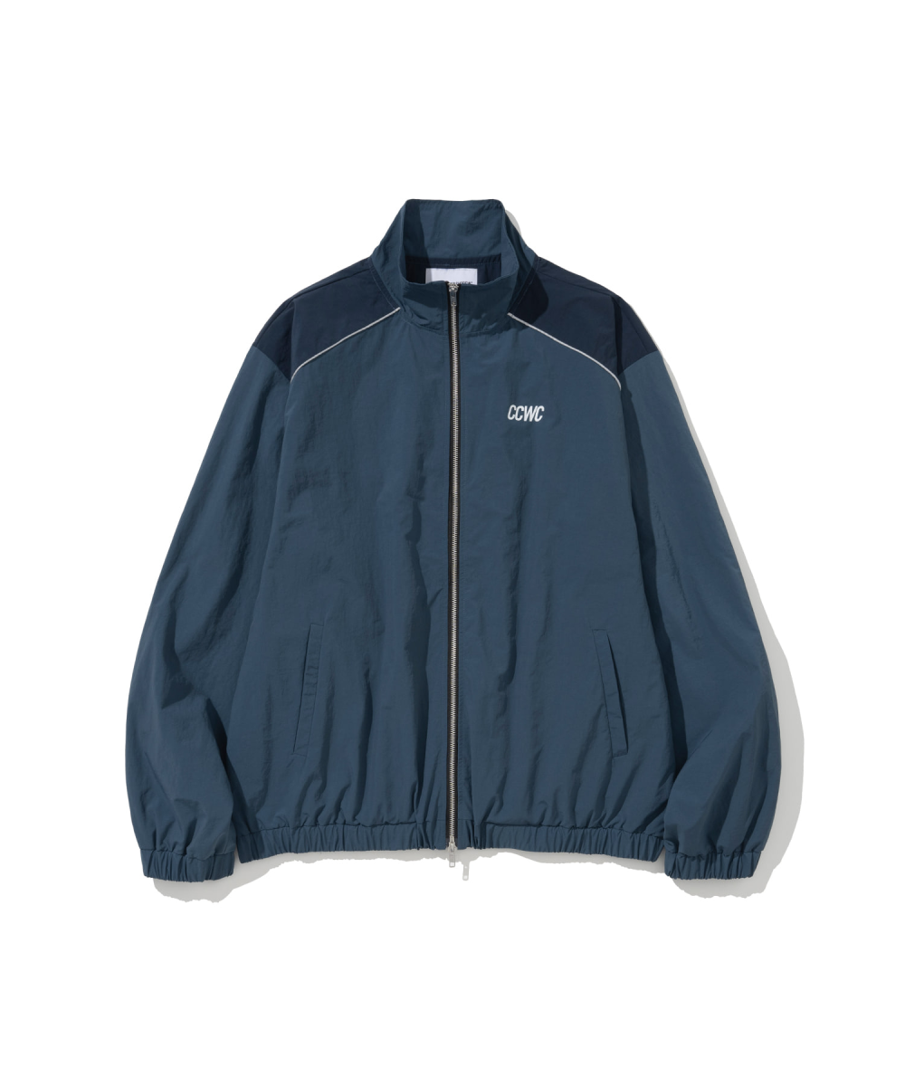 CCWC TEAM TRACK JACKET BLUEGREEN
