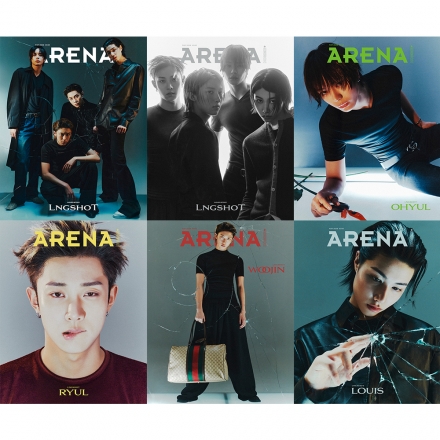 ARENA HOMME+ 아레나 옴므 플러스 2026년 5월호 - 표지 롱샷 LNGSHOT(단체 2종+멤버별 4종)