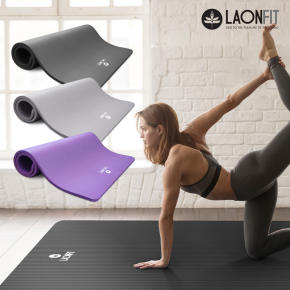 라온핏 프리미엄 자이언트 폭 105cm NBR 요가매트 20mm