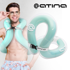 아티나 성인 튜브형 부력보조복 버블 넥베스트 100kg