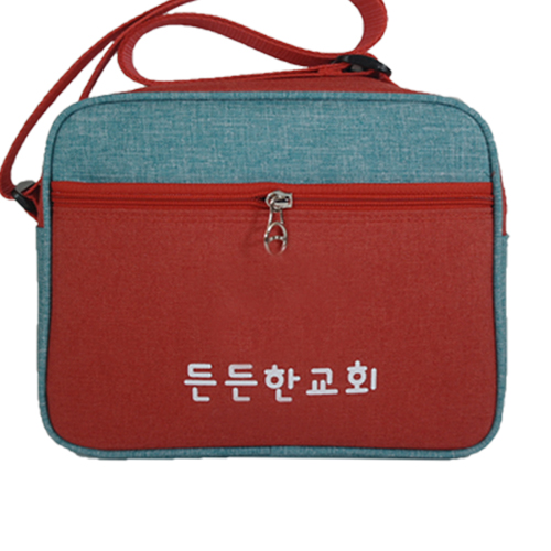 학원가방 투톤 타키온 학원보조 크로스가방 BC-2175 / 30개부터구매가능