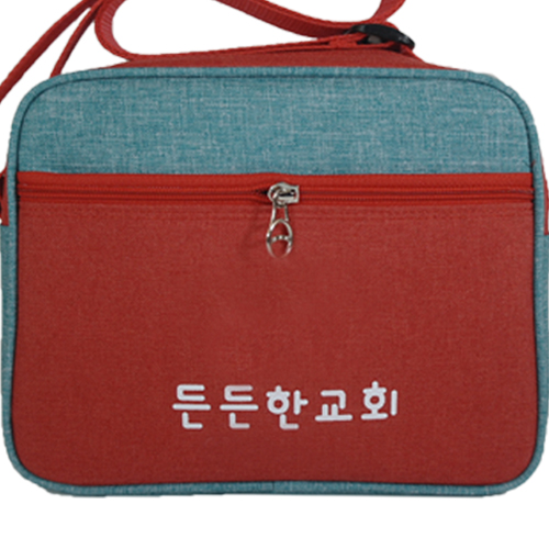 학원가방 투톤 학원크로스가방 BC-2175 / 30개부터구매가능