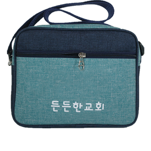 학원가방 투톤 타키온 학원보조 크로스가방 BC-2176 / 30개부터구매가능