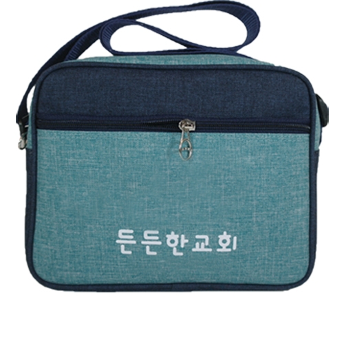 학원가방 투톤 타키온 학원보조 크로스가방 BC-2176 / 30개부터구매가능
