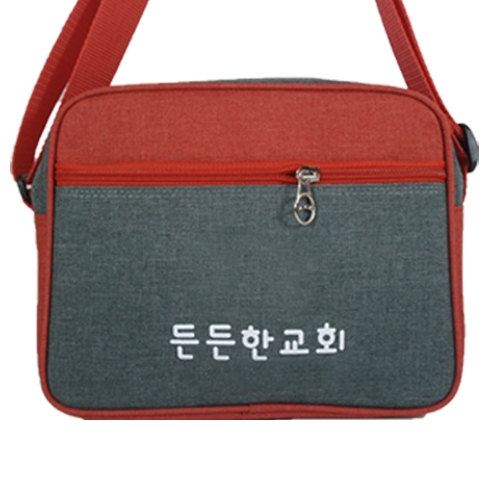학원가방 투톤 타키온 학원보조 크로스가방 BC-2176 / 30개부터구매가능