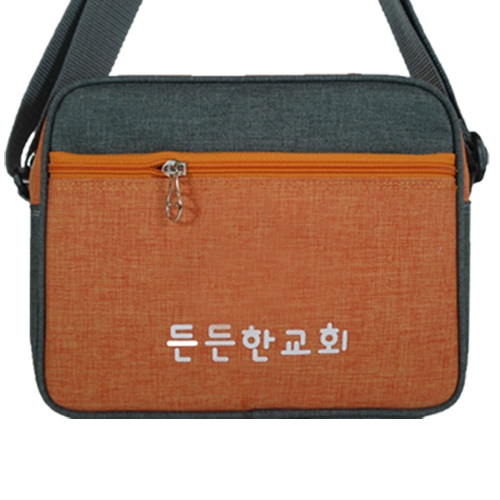 학원가방 투톤 타키온 학원보조 크로스가방 BC-2176 / 30개부터구매가능