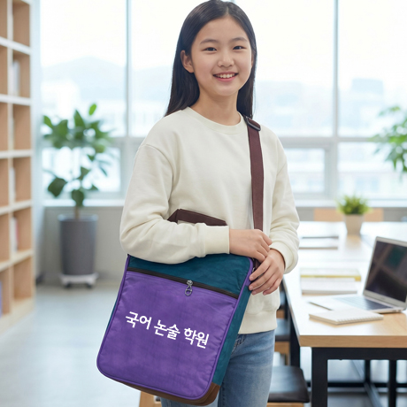 학원가방 와샤 스포츠 크로스학원가방 BC-2237 / 30개부터구매가능