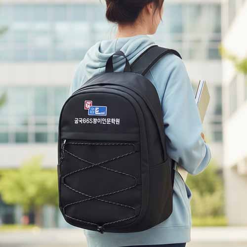 학원가방 폴리 스트링끈 학원백팩가방 BG-350 / 50개부터구매가능