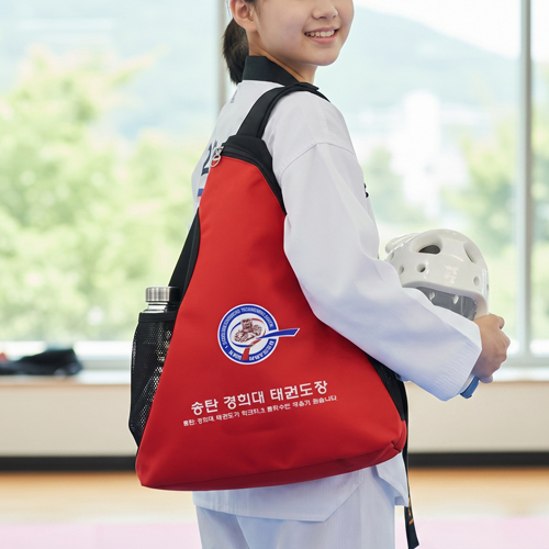 학원가방 폴리 태권도  합기도가방 줄넘기 백팩크로스가방 BC-230 / 50개부터구매가능