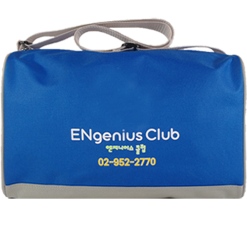 학원가방 폴리 태권도 합기도 발레 무용 스포츠크로스학원가방 BD-622 / 30개부터구매가능